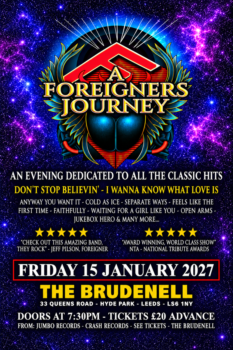 A Foreigners Journey 15/01/27 @ Brudenell Social Club