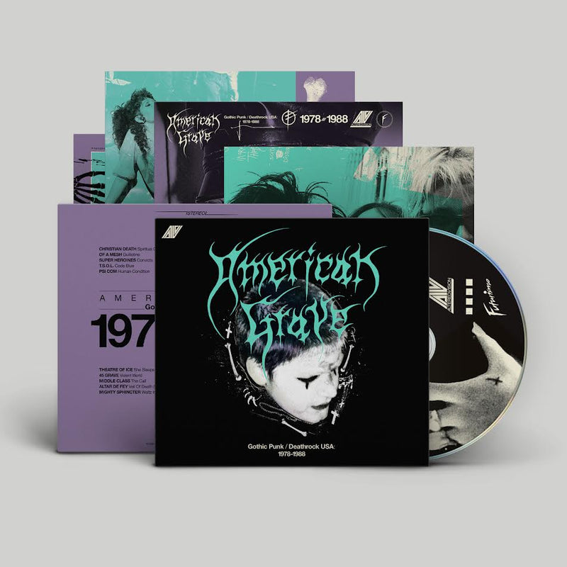 Various Artists - American Grave (Gothic Punk/Deathrock USA: 1978-1988) *Pre-Order