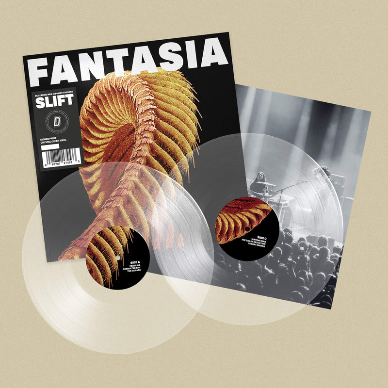 SLIFT - Fantasia: Crystal Clear Double Vinyl LP + Signed Print DINKED EDITION EXCLUSIVE 404