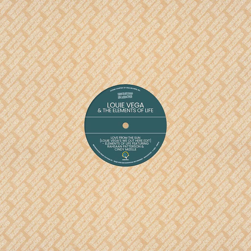 Louie Vega & The Elements Of Life - Brownswood Remix Editions 011 *Pre-Order