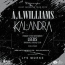 A.A. Williams x Kalandra 17/11/23 @ Brudenell Social Club