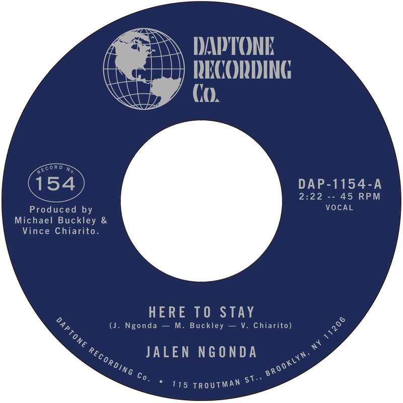 Jalen Ngonda - Here To Stay / If You Don't Want My Love