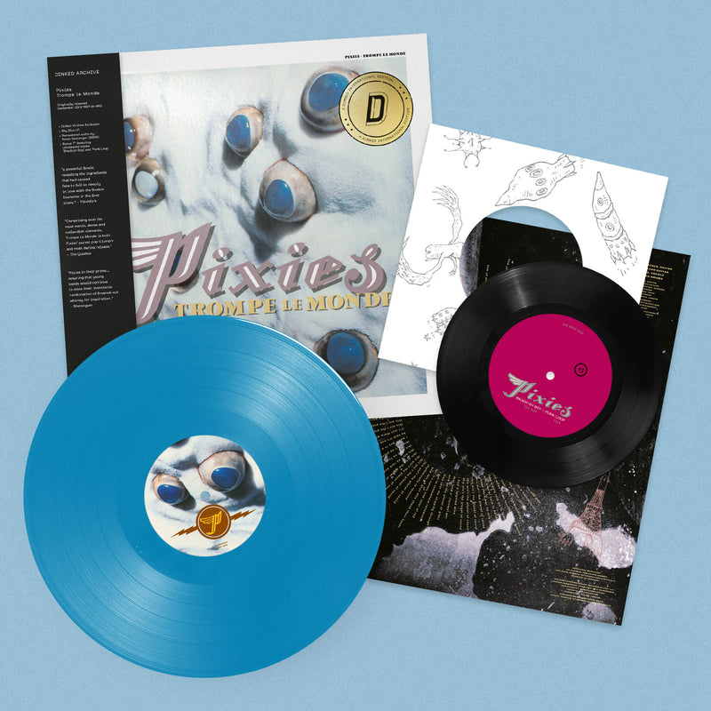 Pixies - Trompe le Monde: Sky Blue Vinyl LP DINKED INTERNATIONAL EDITION EXCLUSIVE 002 *Pre-Order