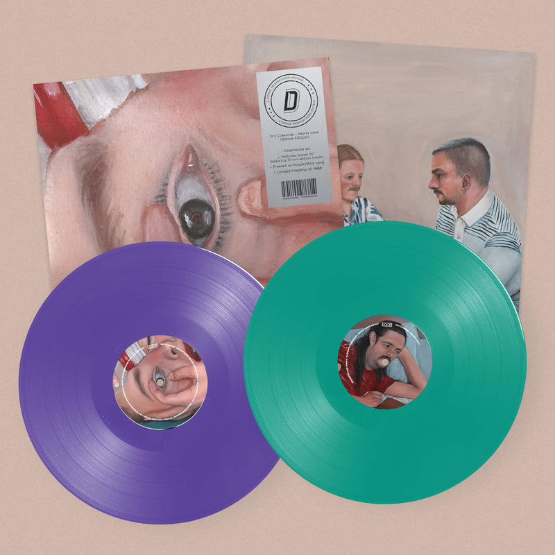 Dry Cleaning - Secret Love (Deluxe Edition): Purple Vinyl LP + Bonus Mint 12" DINKED INTERNATIONAL EDITION EXCLUSIVE 006 *Pre-Order