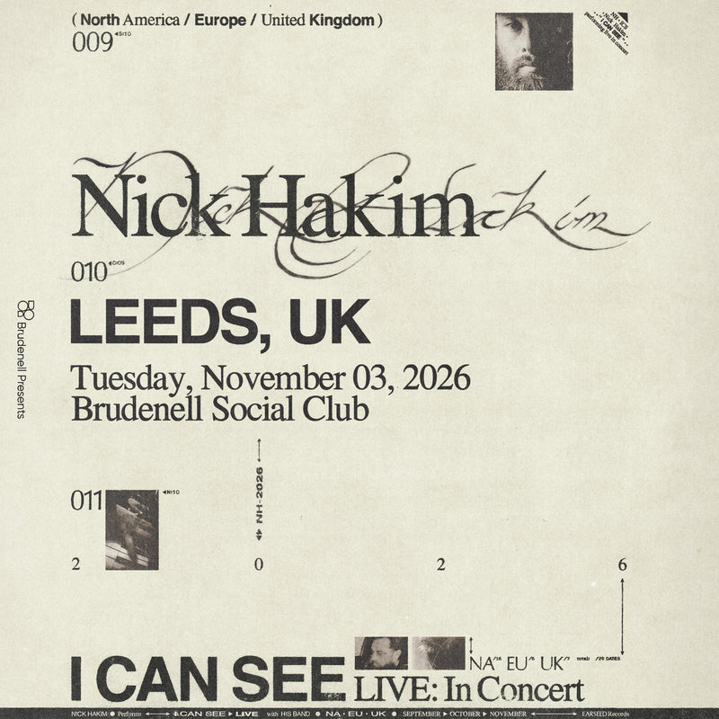 Nick Hakim 03/11/26 @ Brudenell Social Club