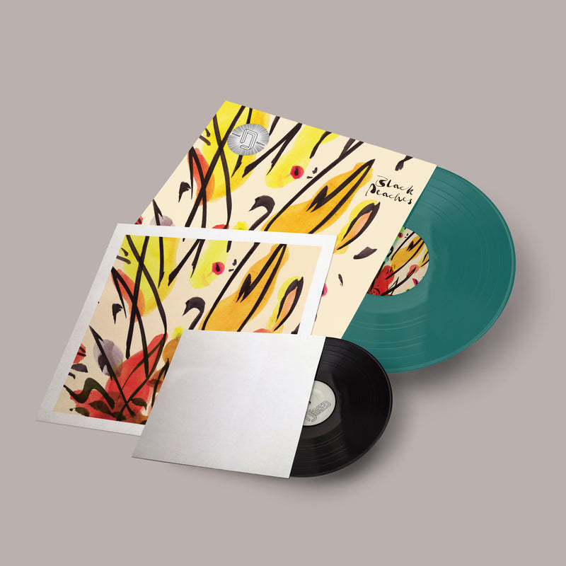 Black Peaches - Fire In The Hole : Exclusive Teal Colour Numbered Vinyl LP plus Signed  Art Print and Bonus 7" *DINKED EXCLUSIVE 013