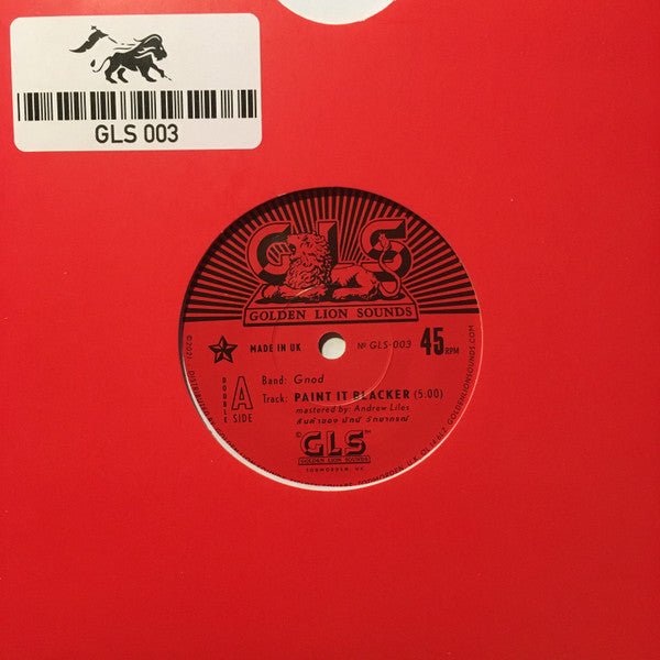 Gnod / Dub Smugglers Sound System* – Paint It Blacker / Nuevo Comienzo 7"