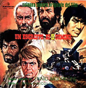 Ennio Morricone – Un Esercito Di 5 Uomini: RSD Blue Vinyl