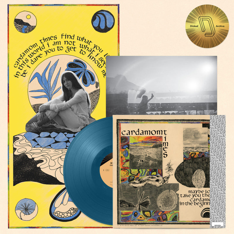 Weyes Blood - Cardamom Times : Limited Transparent BLUE Vinyl LP with Exclusive Poster *DINKED ARCHIVE EDITION EXCLUSIVE 002