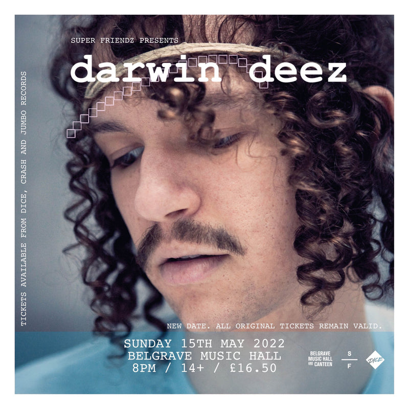 Darwin Deez  15/05/22 @ Belgrave Music Hall