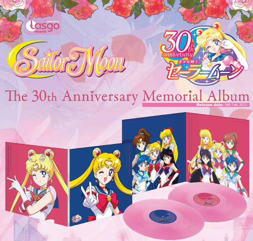 Roble Deshacer Boquilla Pretty Guardian Sailor Moon: The 30th Anniversary Memorial Album *Pre- –  Crash Records