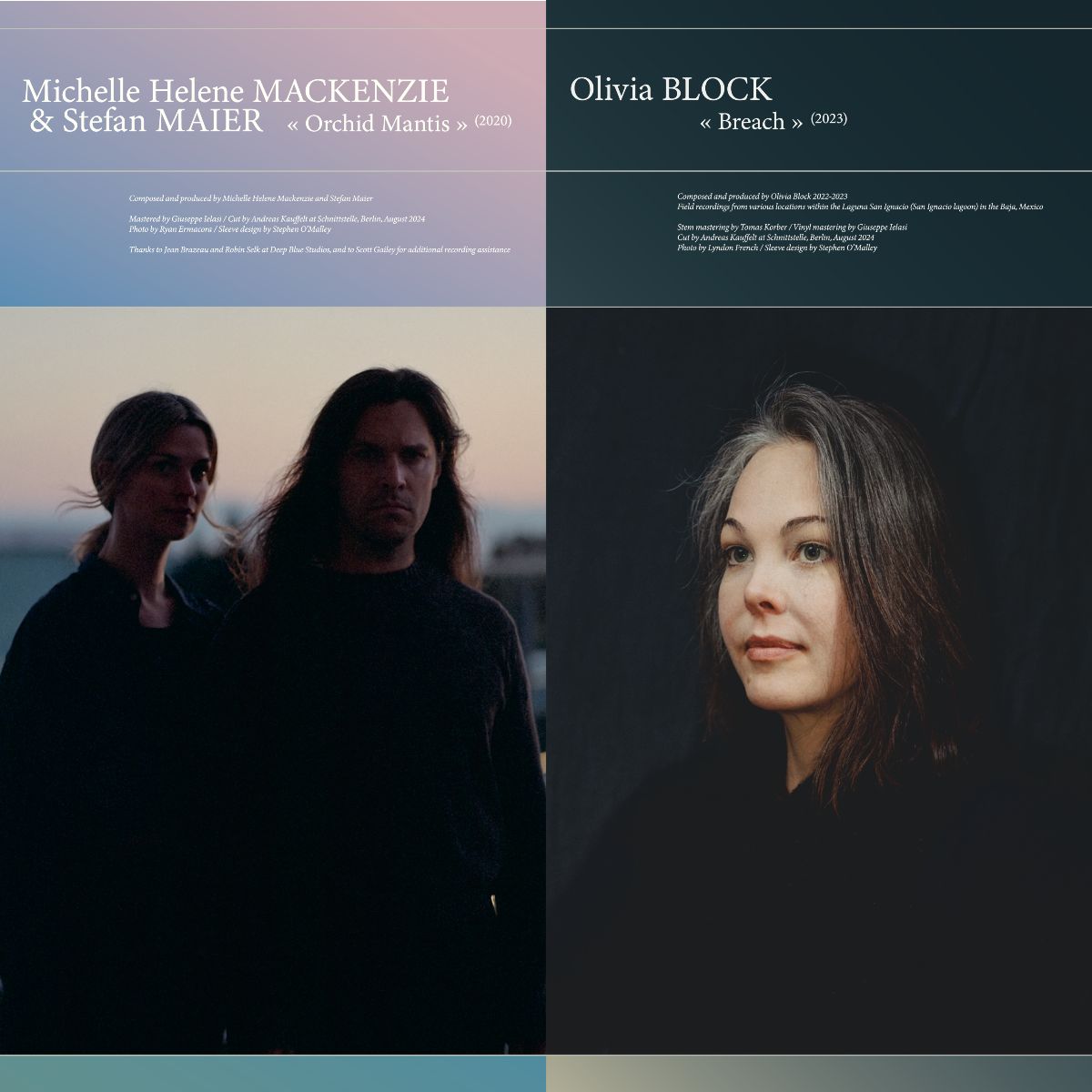 Michelle Helene Mackenzie, Stefan Maier, & Olivia Block - Orchid Mantis / Breach