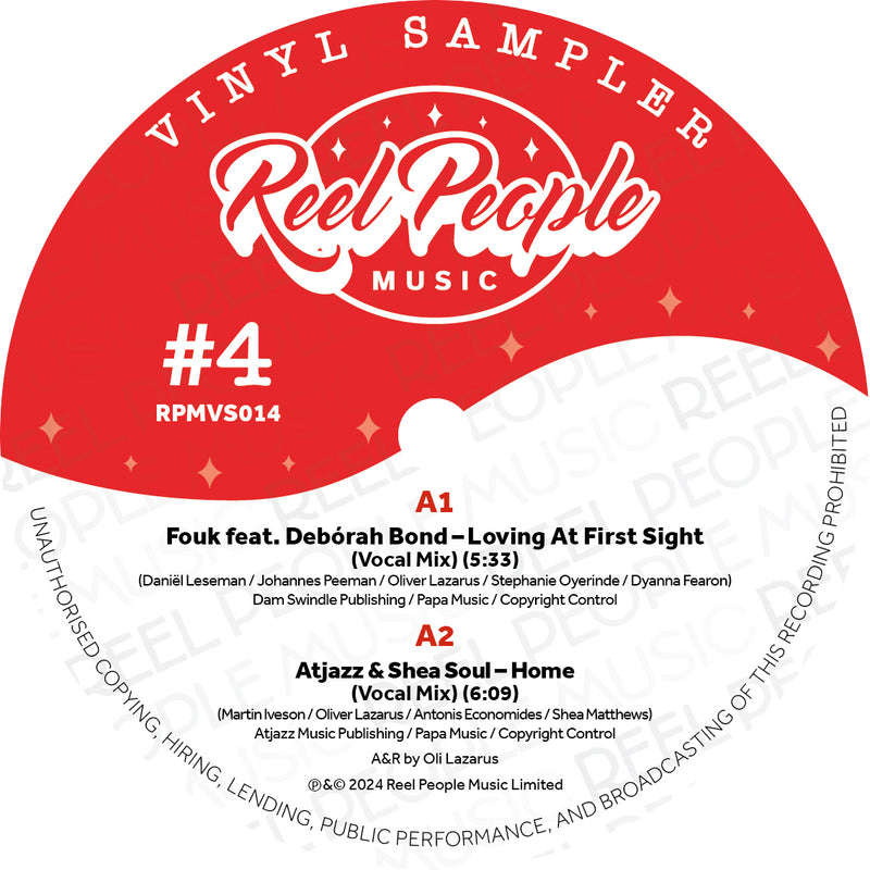 Various Artists - Reel People Music Vinyl Sampler : Volume 4