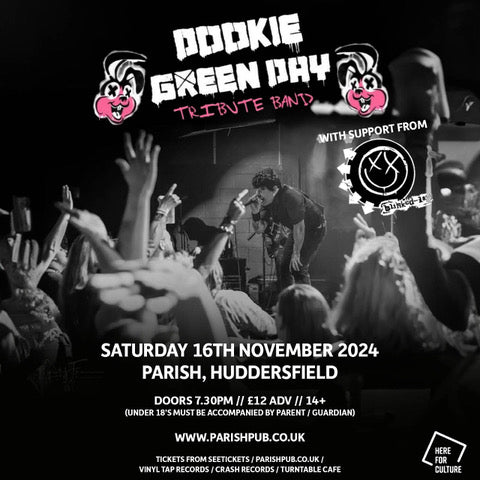 Dookie: Greenday Tribute 16/11/24 @ The Parish, Huddersfield