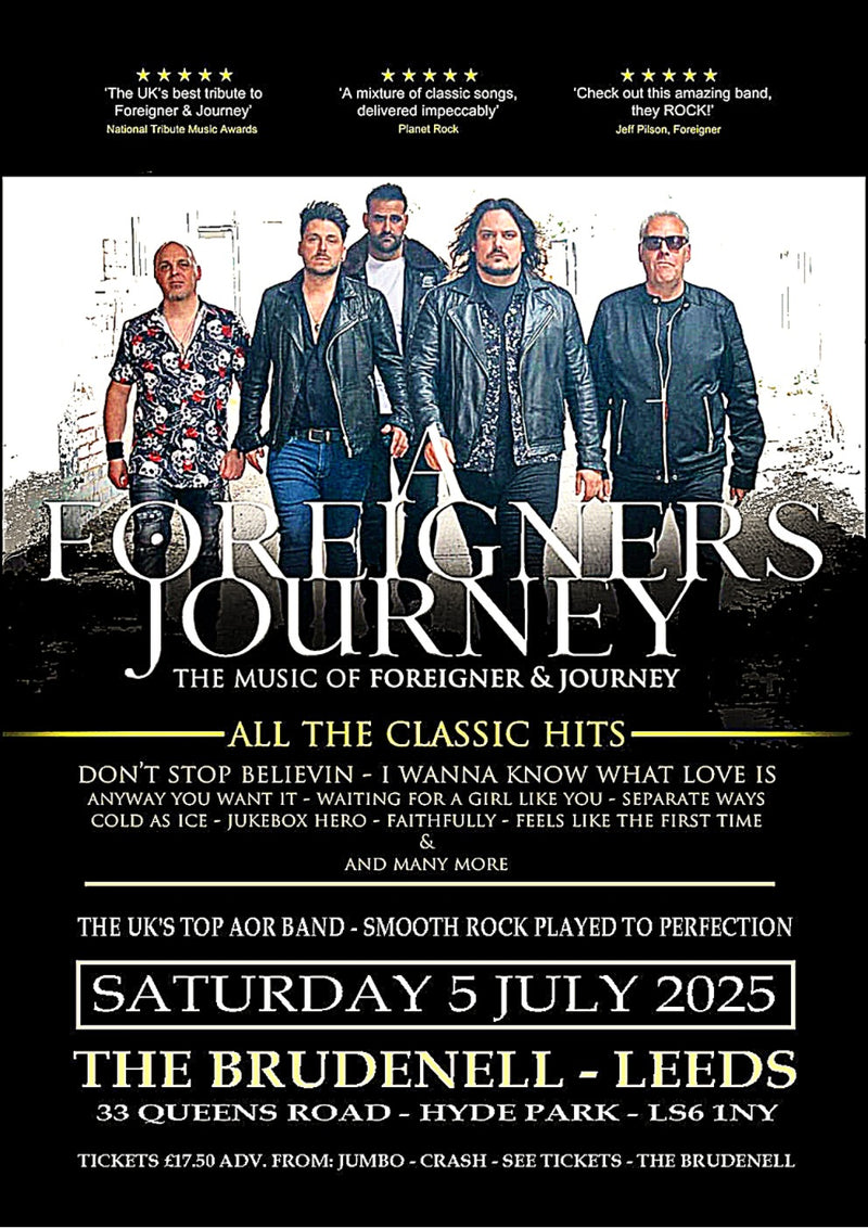 A Foreigner's Journey 06/09/25 @ Brudnell Social Club