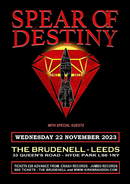 Spear Of Destiny 22/11/23 @ Brudenell Social Club