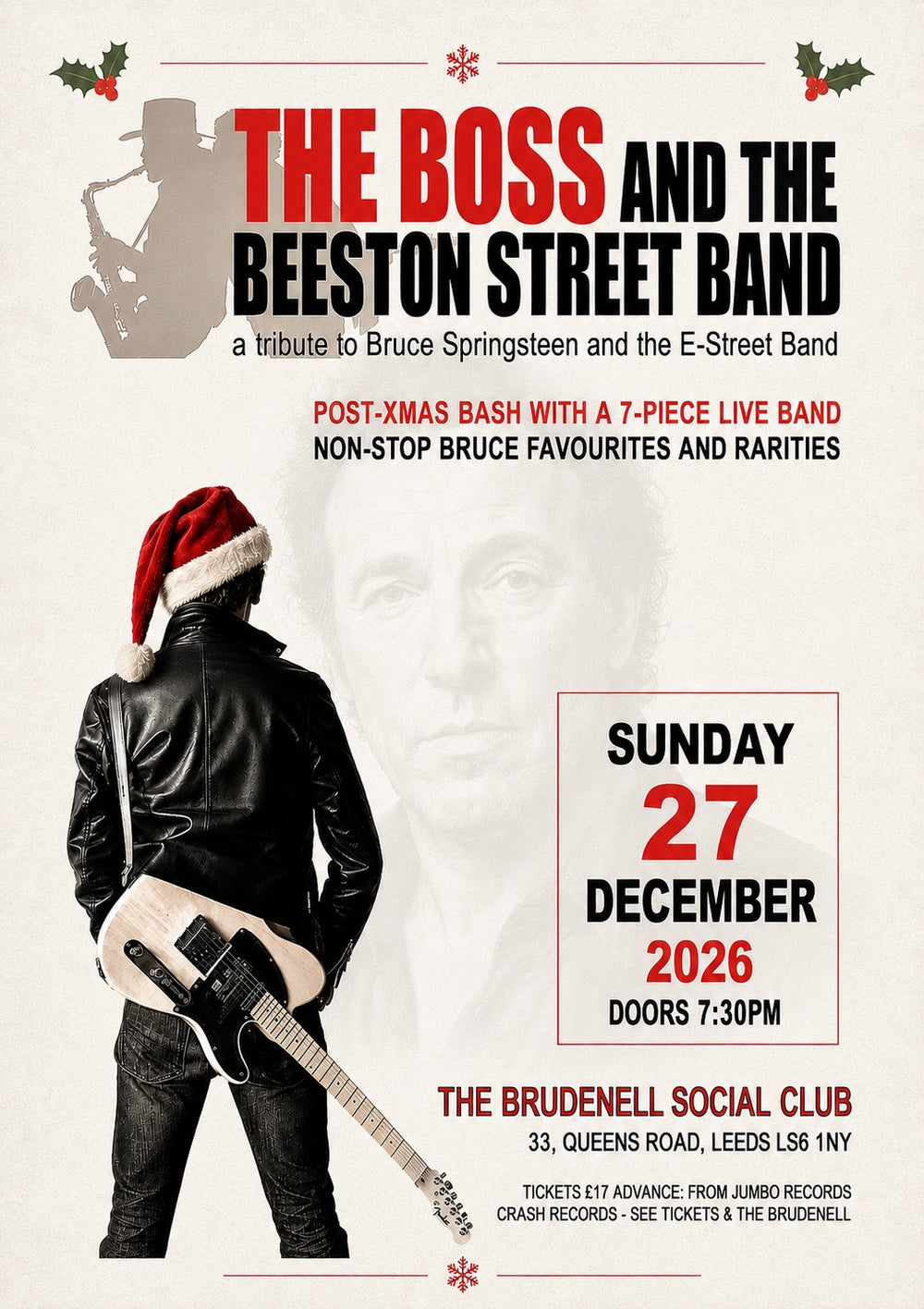 Boss (The) & The Beeston Street Band 27/12/26 @ Brudenell Social Club