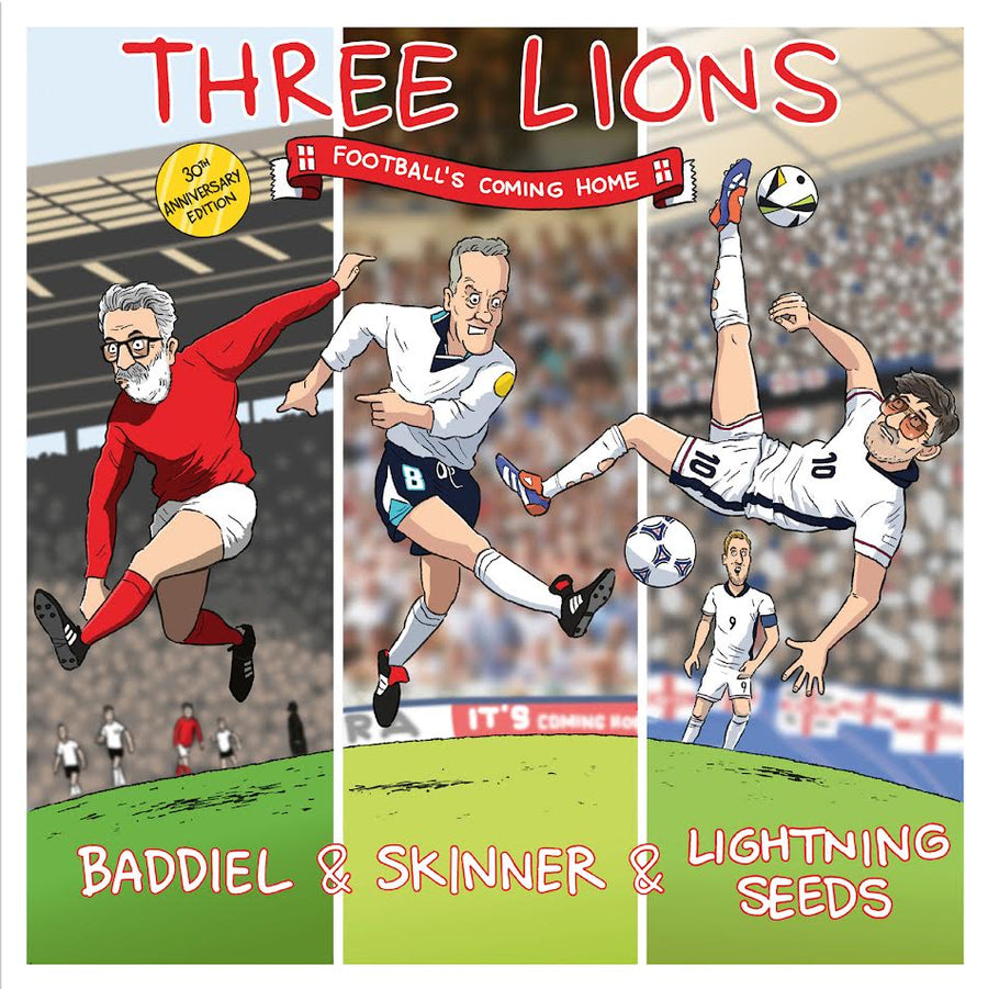Baddiel, Skinner & Lightning Seeds - Three Lions (Football's Coming Home): 30th Anniversary Edition *Pre-Order