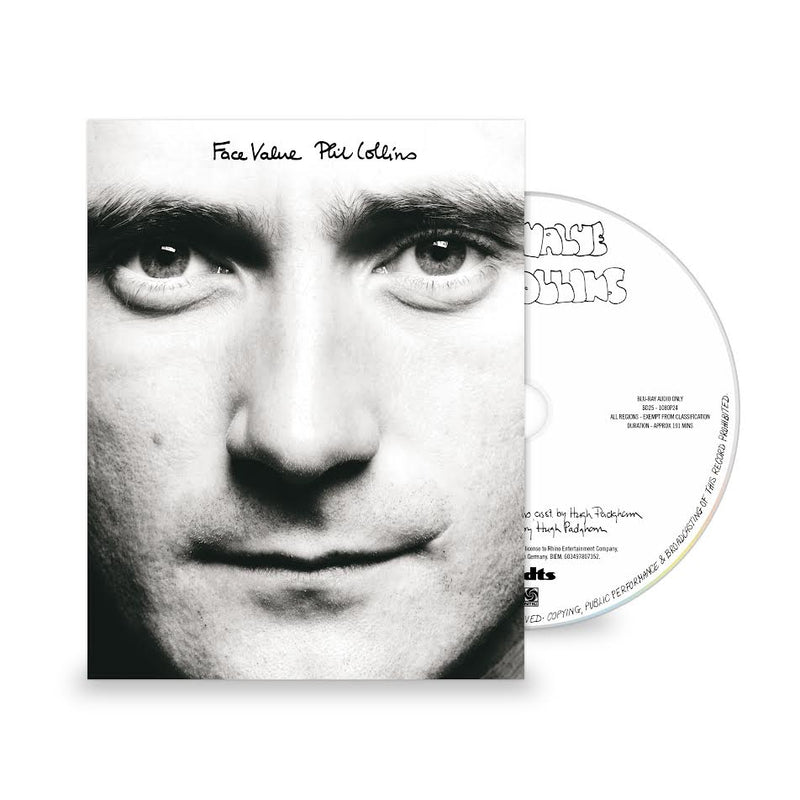 英LP Phil Collins Face Value UK盤 ステレオ Phil Collins - Face Value (Full Value) *Pre-Order – Crash Records