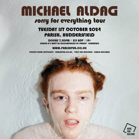 Michael Aldag 01/10/24 @ The Parish, Huddersfield **POSTPONED**