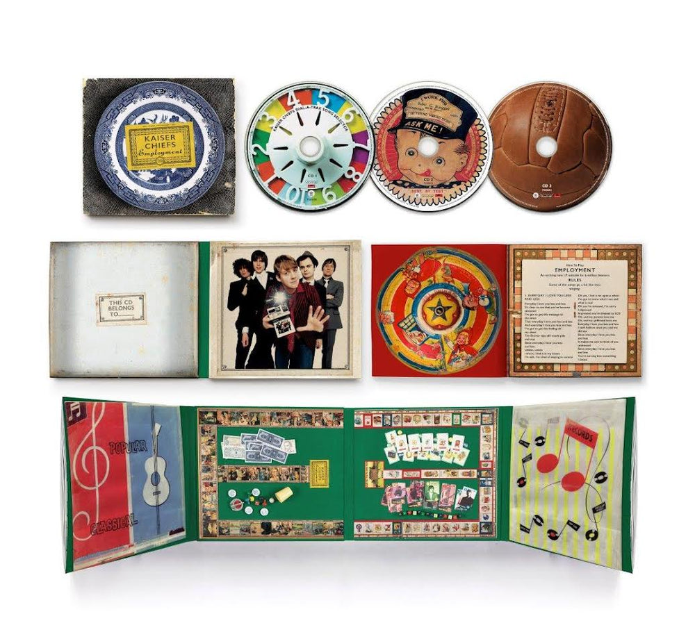 Kaiser Chiefs - Employment (20th Anniversary) + Leeds Exclusive Signed Print