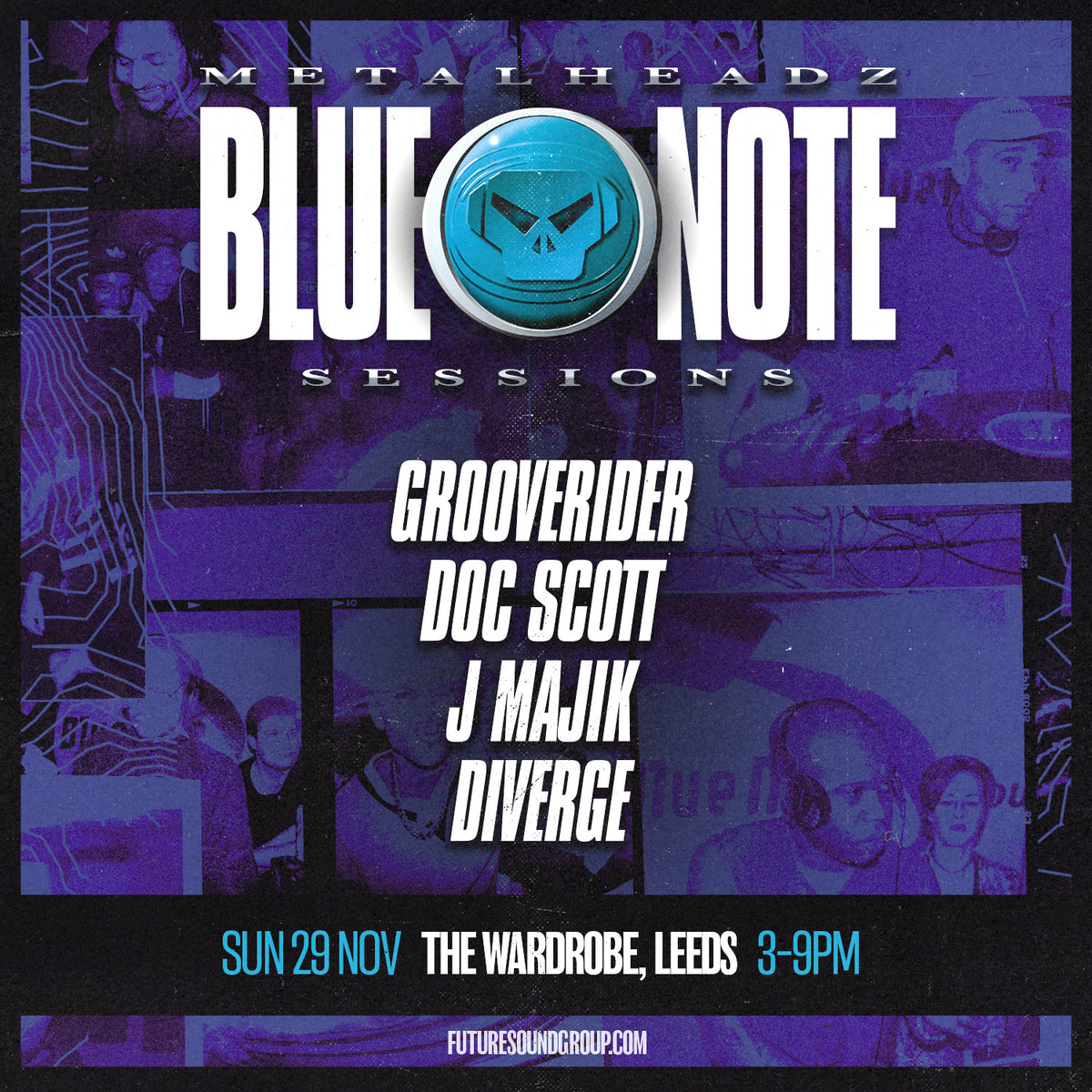 Metalheadz Blue Note Sessions 29/11/26 @ Wardrobe