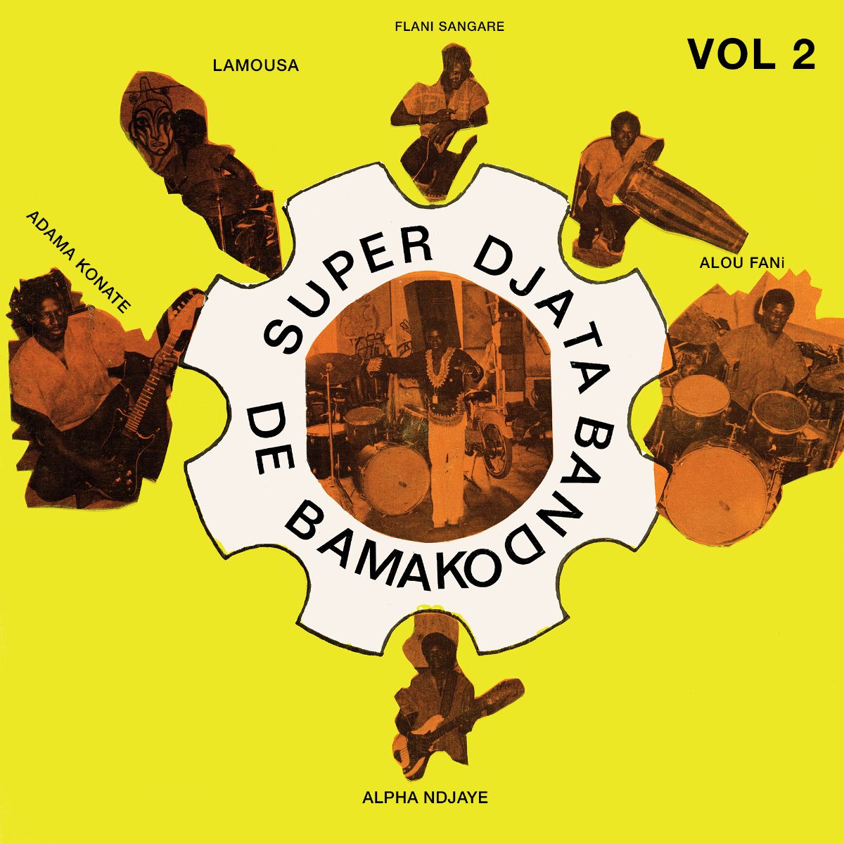 Super Djata Band - Authentique Vol. 2 Feu Vert 81-82