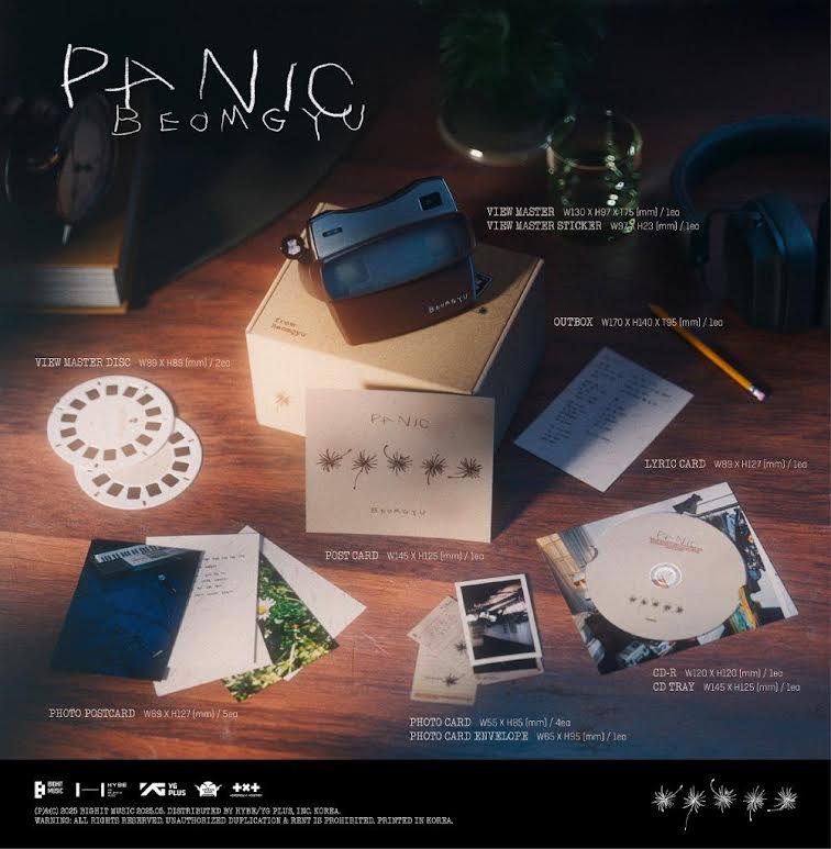 BEOMGYU (TXT) - BEOMGYU's Mixtape: Panic *Pre-Order