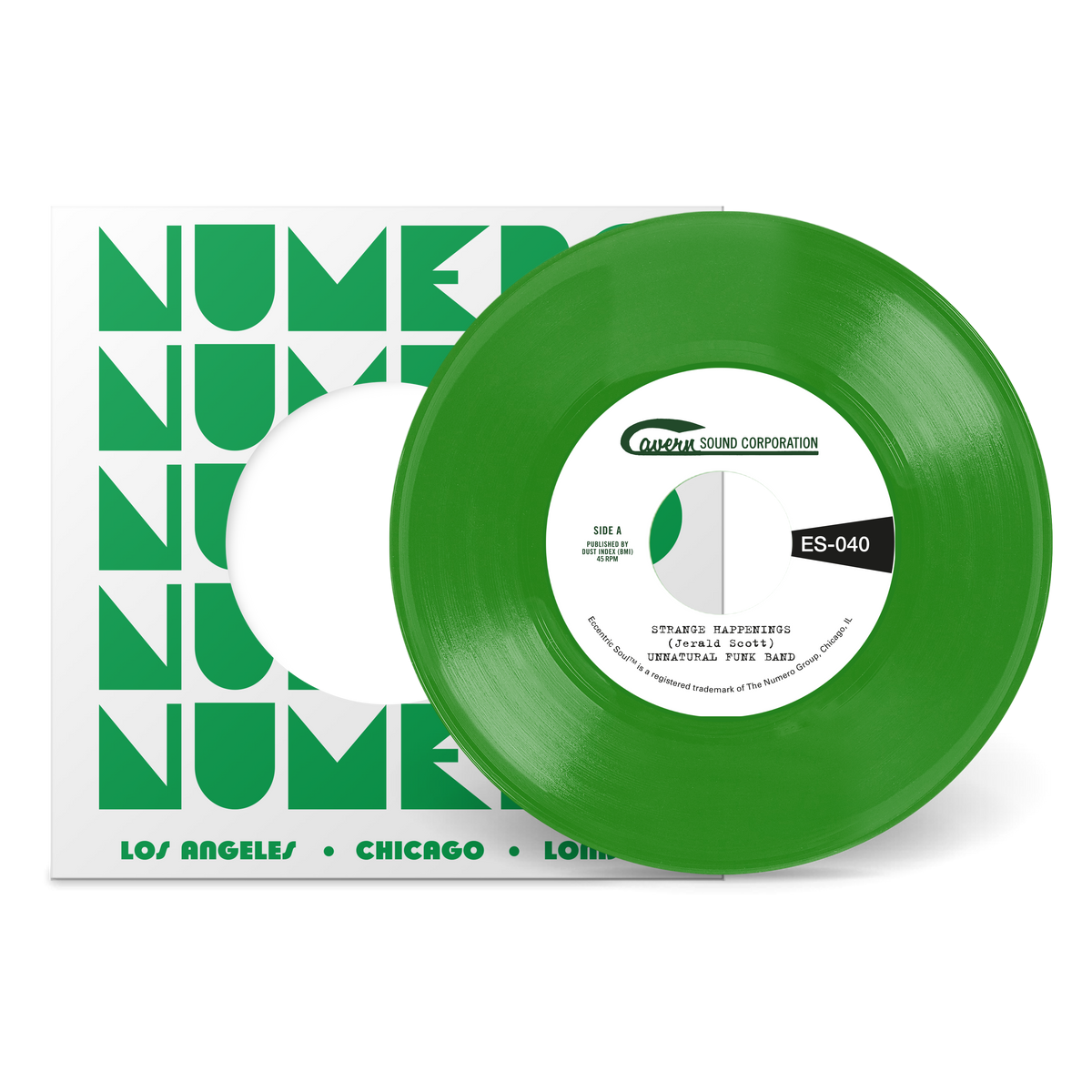 Unnatural Funk Band - Strange Happenings b/w Living In The Past