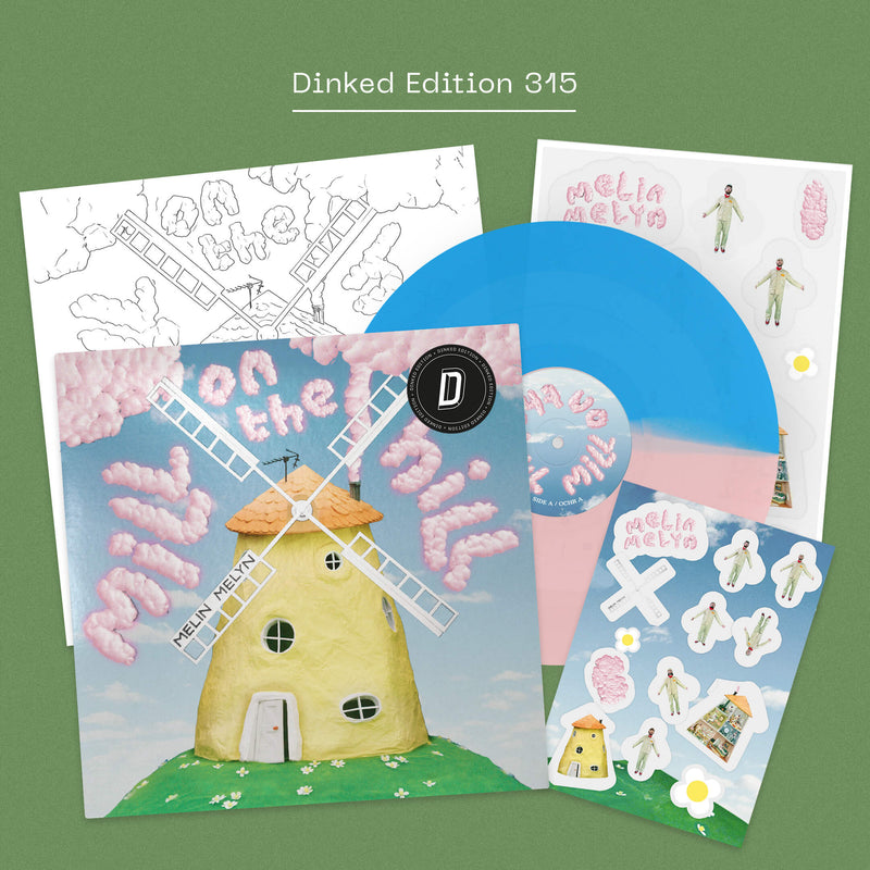 Melin Melyn - Mill On The Hill: Pink & Blue split colour vinyl LP DINKED EDITION EXCLUSIVE 315