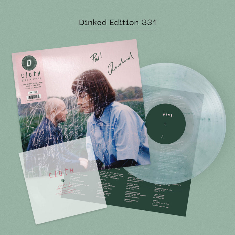 Cloth - Pink Silence: Cloudy Marble Clear & Green Vinyl LP + Flexi DINKED EDITION EXCLUSIVE 331 *Pre-Order