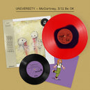 UNIVERSITY - McCartney, It’ll Be OK: Black/Red Vinyl LP + Bonus 7in DINKED EDITION EXCLUSIVE 341
