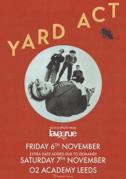 Yard Act 07/11/26 @ O2 Academy Leeds (Stalls-Standing)