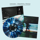 overpass - Elsewhere, Always: Black/White/Blue Smoke & Splatter Vinyl LP DINKED EDITION EXCLUSIVE 386 *Pre-Order