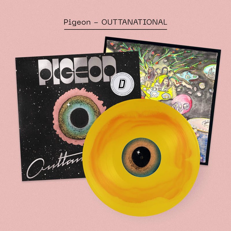 Pigeon - OUTTANATIONAL: Sun Corona Vinyl LP + Signed Print DINKED EDITION EXCLUSIVE 389