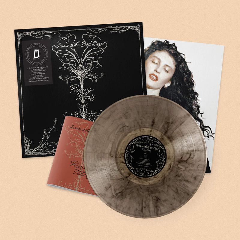 Lucia and the Best Boys - Picking Petals: Cream & Black Marble Effect Vinyl LP + Alternative Artwork DINKED EDITION EXCLUSIVE 407 *Pre-Order