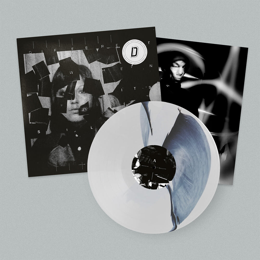 Tricky - Different When It’s Silent: Black “Inkplosion” On White Vinyl LP + Art Print DINKED EDITION EXCLUSIVE 408