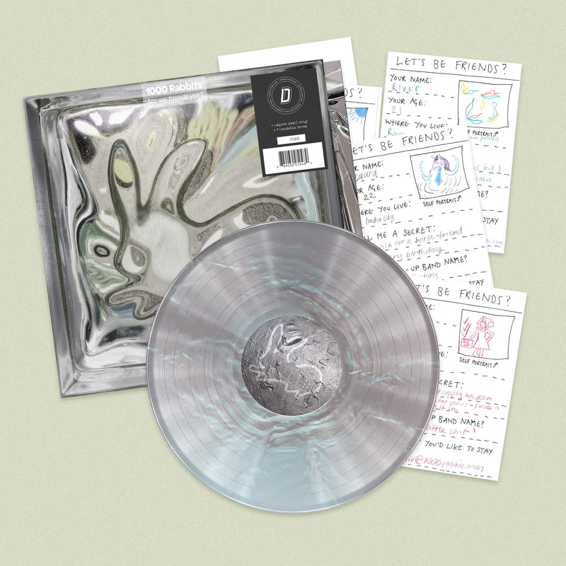 1000 Rabbits - Are we friends yet?: Pearl Lagoon Vinyl LP DINKED EDITION EXCLUSIVE 409
