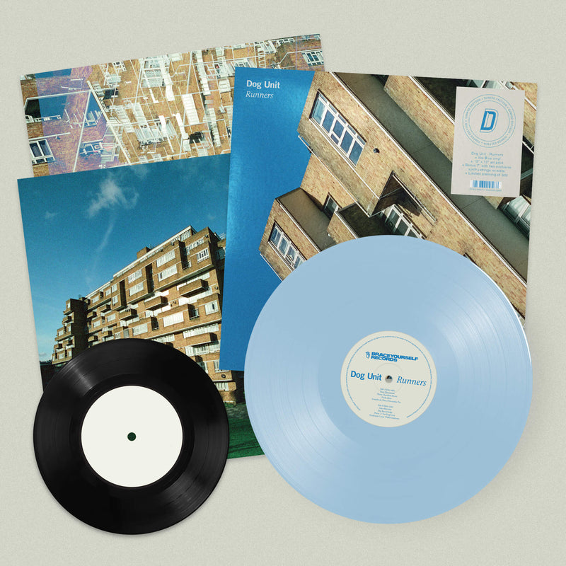 Dog Unit - Runners: Ice Blue Vinyl LP + Bonus 7in DINKED EDITION EXCLUSIVE 439 *Pre-Order