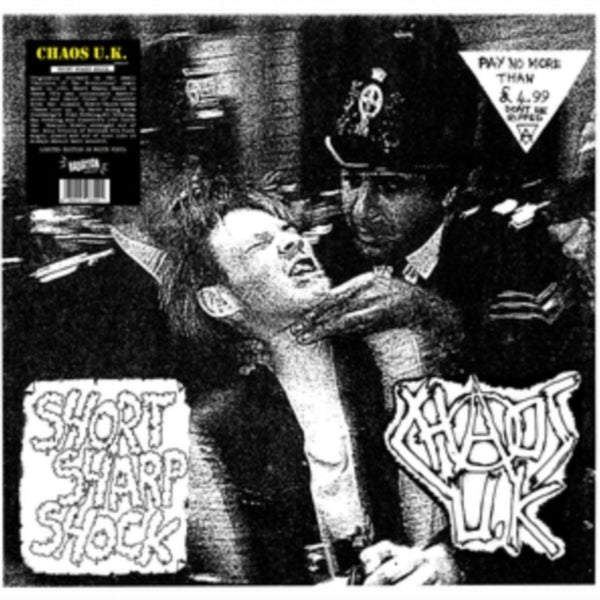 CHAOS U.K.「SHORT SHARP SHOCK」LP+VHS Chaos U.K – Short Sharp Shock – Vinyl (LP, Album), 1985
