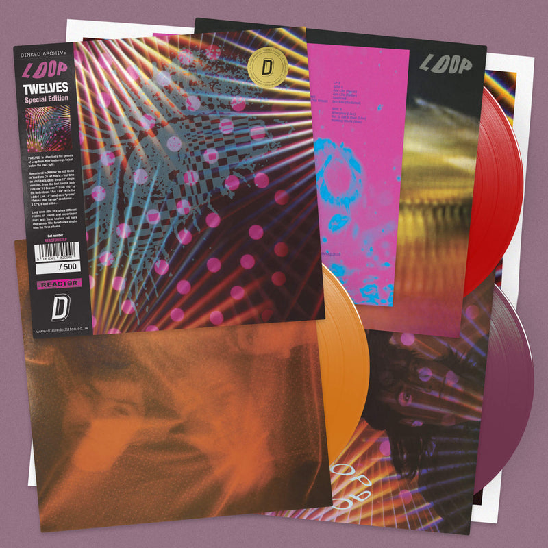 LOOP - TWELVES: Colour Triple Vinyl LP + Signed Print DINKED ARCHIVE EDITION EXCLUSIVE 024