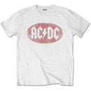 AC/DC - Oval Logo Vintage: Unisex T-Shirt