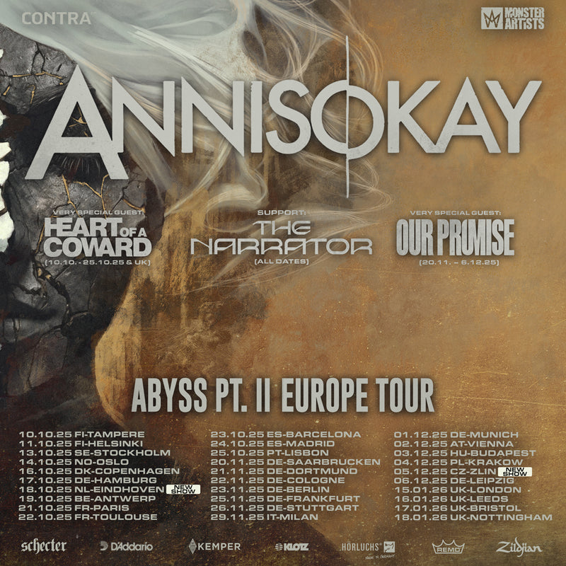 Annisokay 16/01/26 @ The Key Club