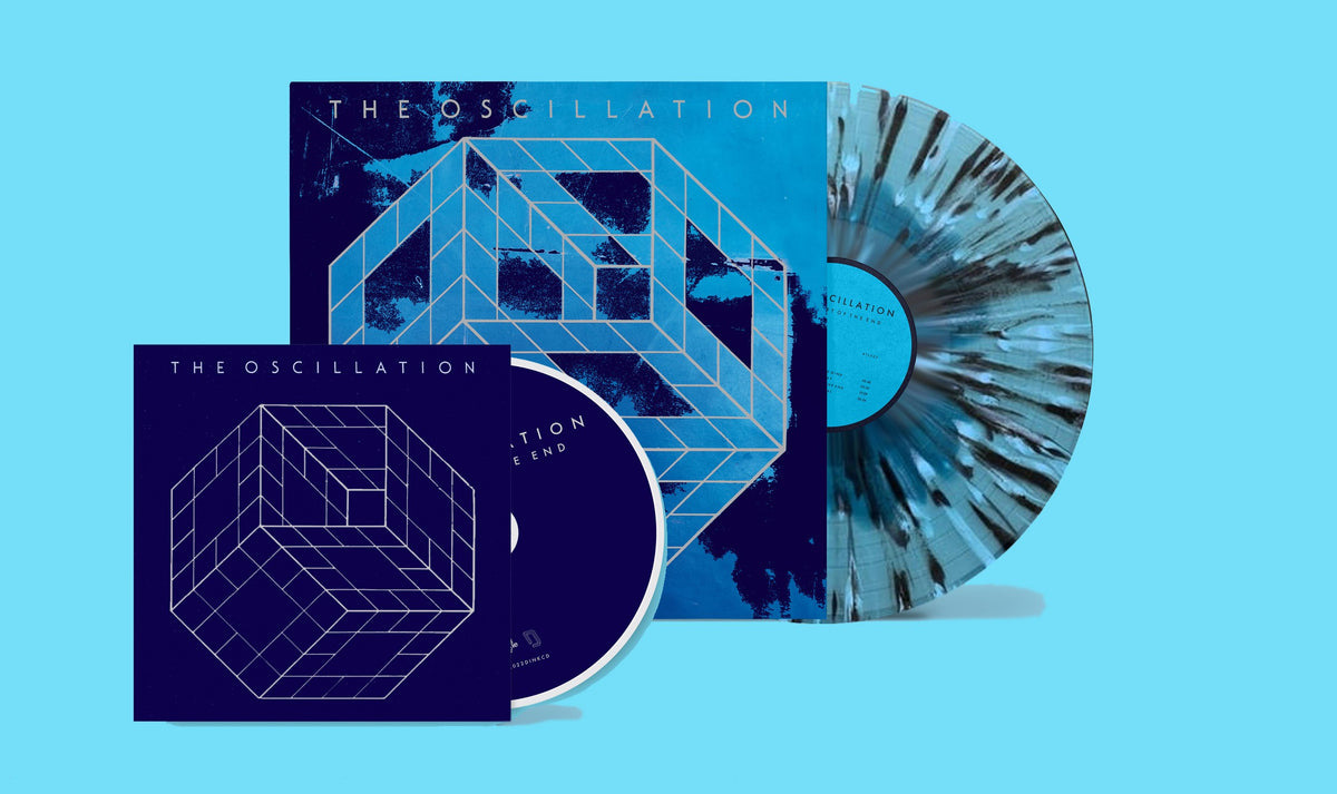Oscillation (The) - The Start Of The End: Limited Black/White Splatter On Transparent Blue Vinyl LP + Bonus Compact Disc DINKED EDITION EXCLUSIVE 288