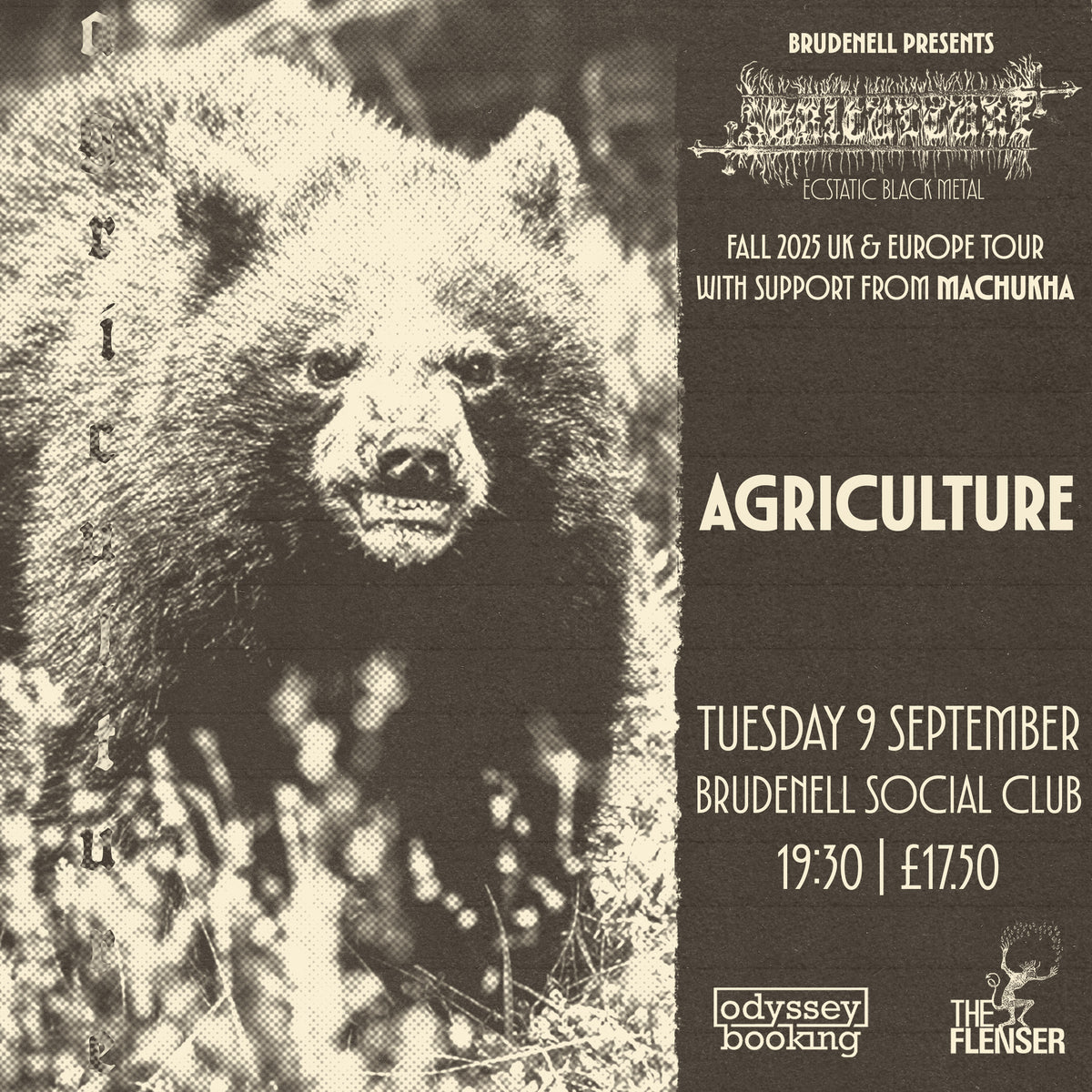 Agriculture 09/09/25 @ Brudenell Social Club