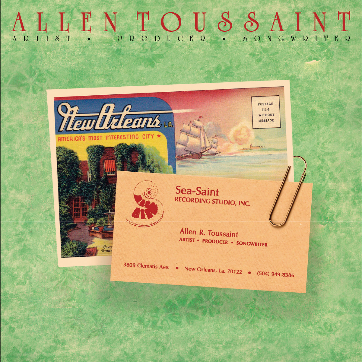 Allen Toussaint - Artist / Producer / Songwriter - Limited RSD Black Friday 2026