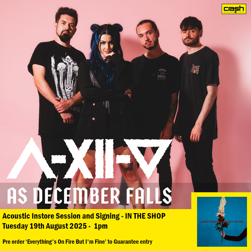 As December Falls - Everything's On Fire But I'm Fine *Pre-Order + ACOUSTIC INSTORE SESSION