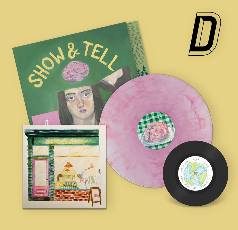 Bored At My Grandmas House - Show & Tell: Limited Brain Marble Vinyl LP + Bonus 7" DINKED EDITION EXCLUSIVE 283