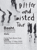 Basht. 17/05/25 @ Hyde Park Book Club