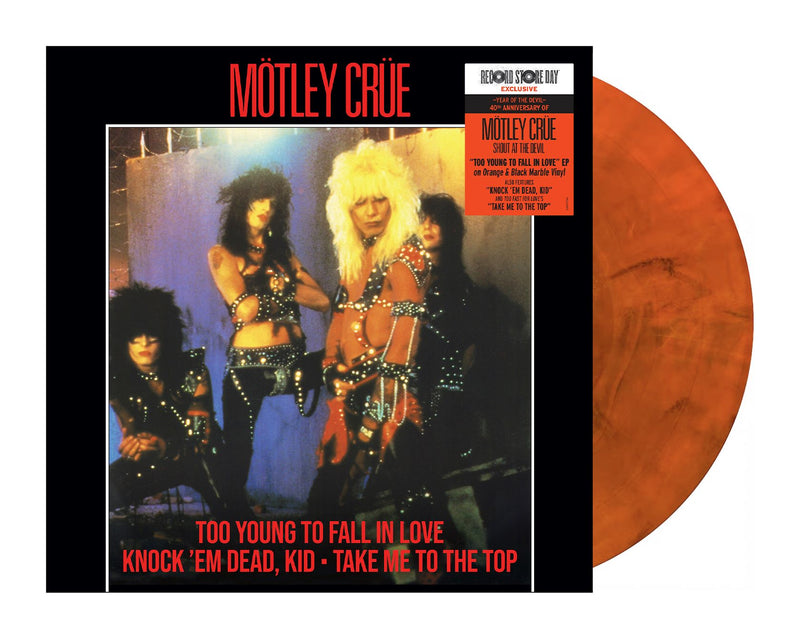 Motley Crue - Too Young To Fall In Love - Shout At The Devil 40th EP - Limited RSD Black Friday 2023